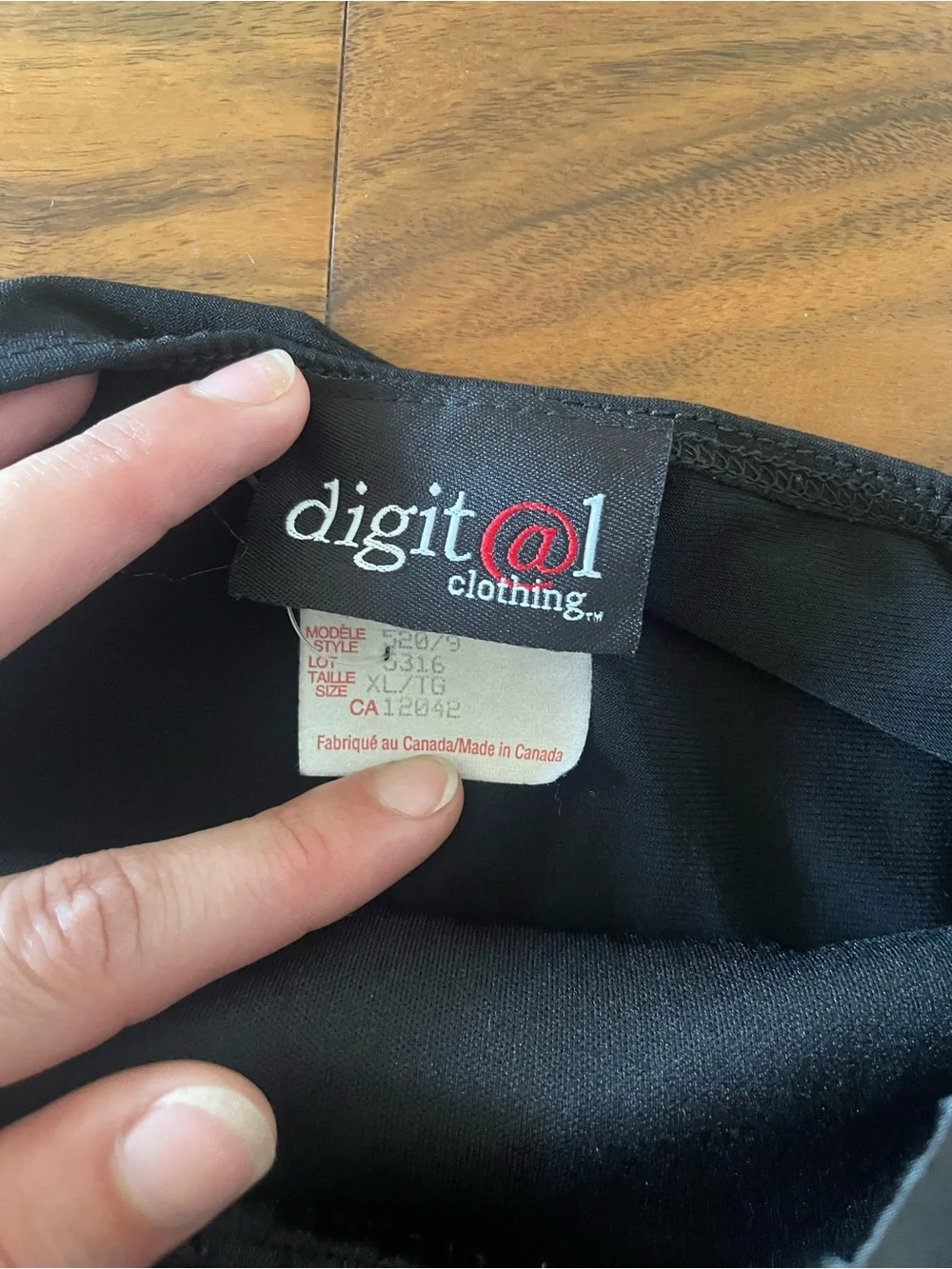 digit@l Clothing Black Strapless Satin-Trim Top - Picture 2 of 5